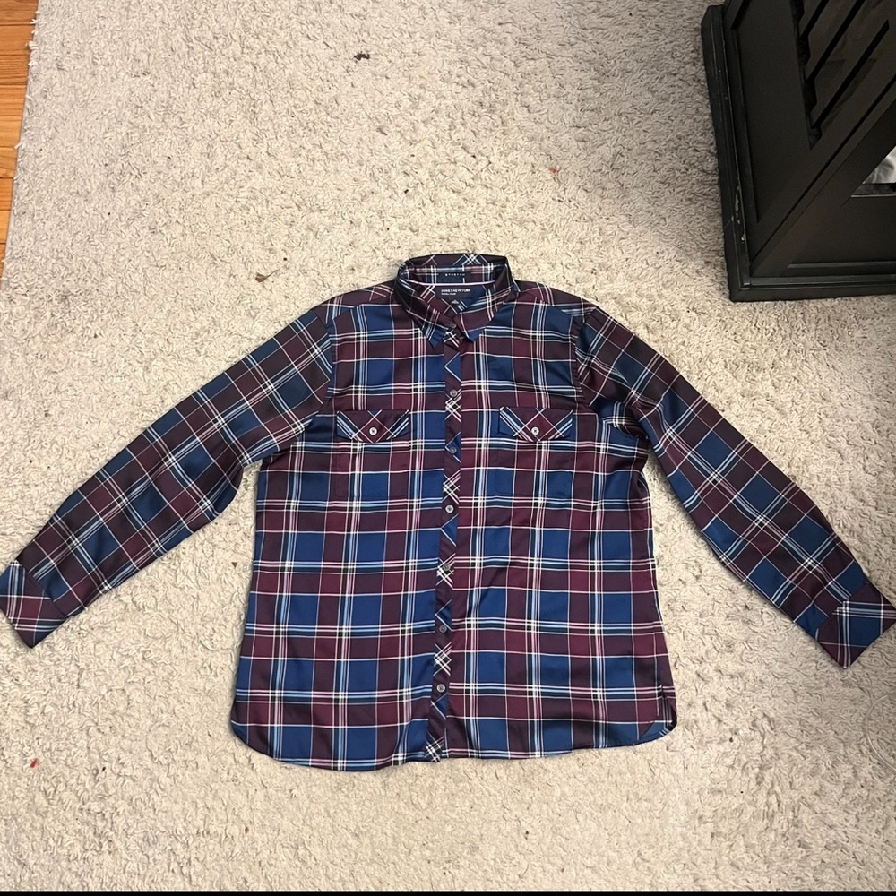Jones New York plaid top